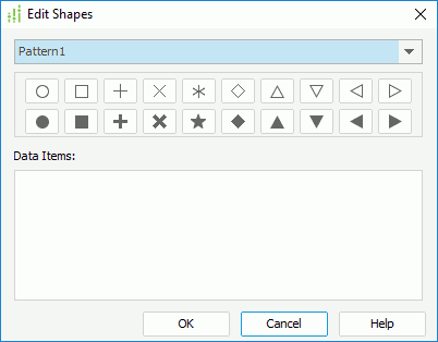 Edit Shapes dialog box