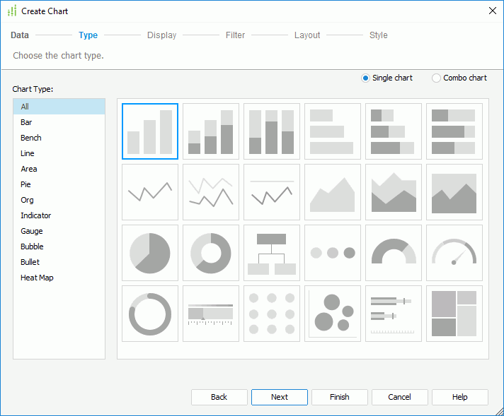 Create Chart - Type