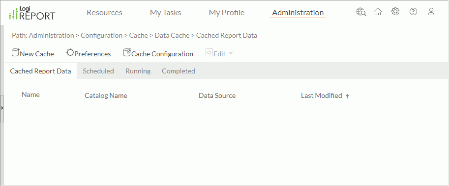 Data Cache Page