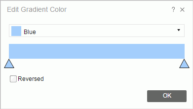 Edit Gradient Color dialog