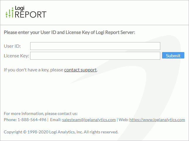 Update Server License