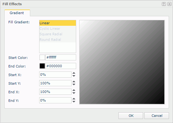 Fill Effects dialog