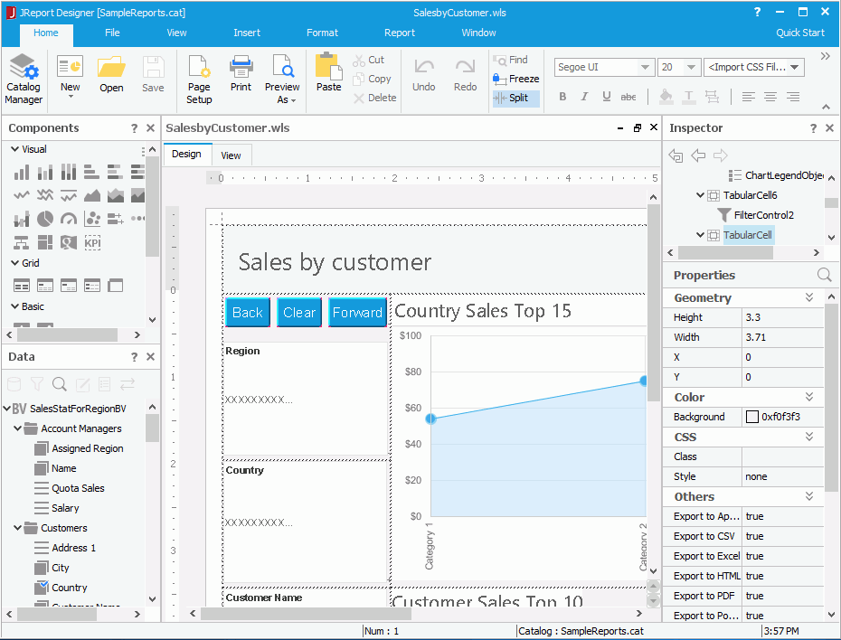 New Logi JReport Designer