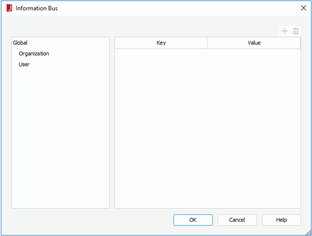 Information Bus dialog