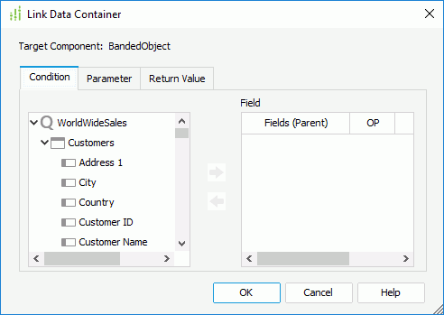 Link Data Container