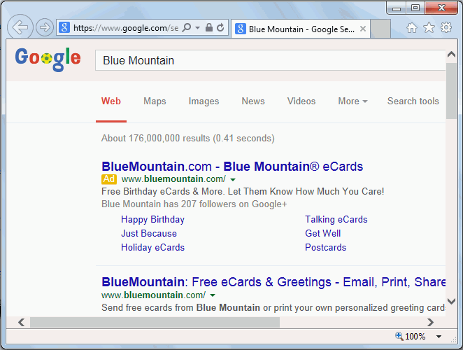 Search Result for Blue Mountain