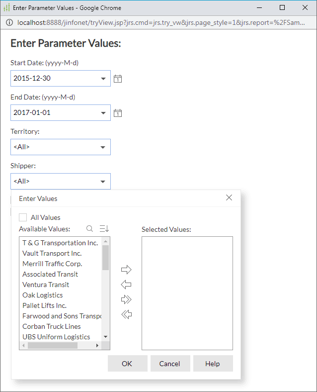 More Intuitive Parameter User Interfaces with Improved Performance