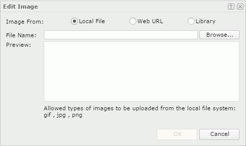 Edit Image dialog