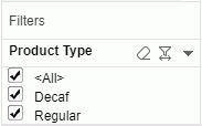 Add Filter on Product Type