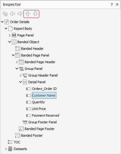 Adjust Report Object Order for Accessible PDF
