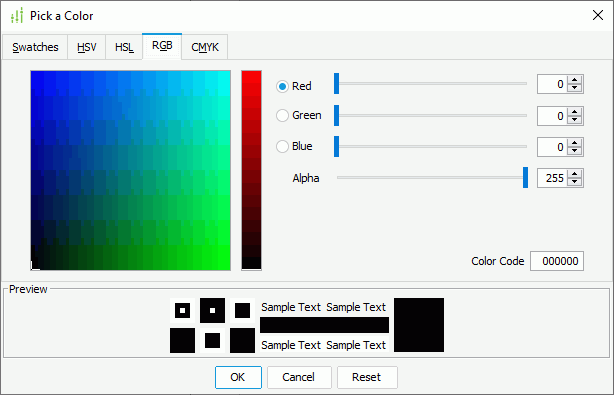 Pick a Color - RGB